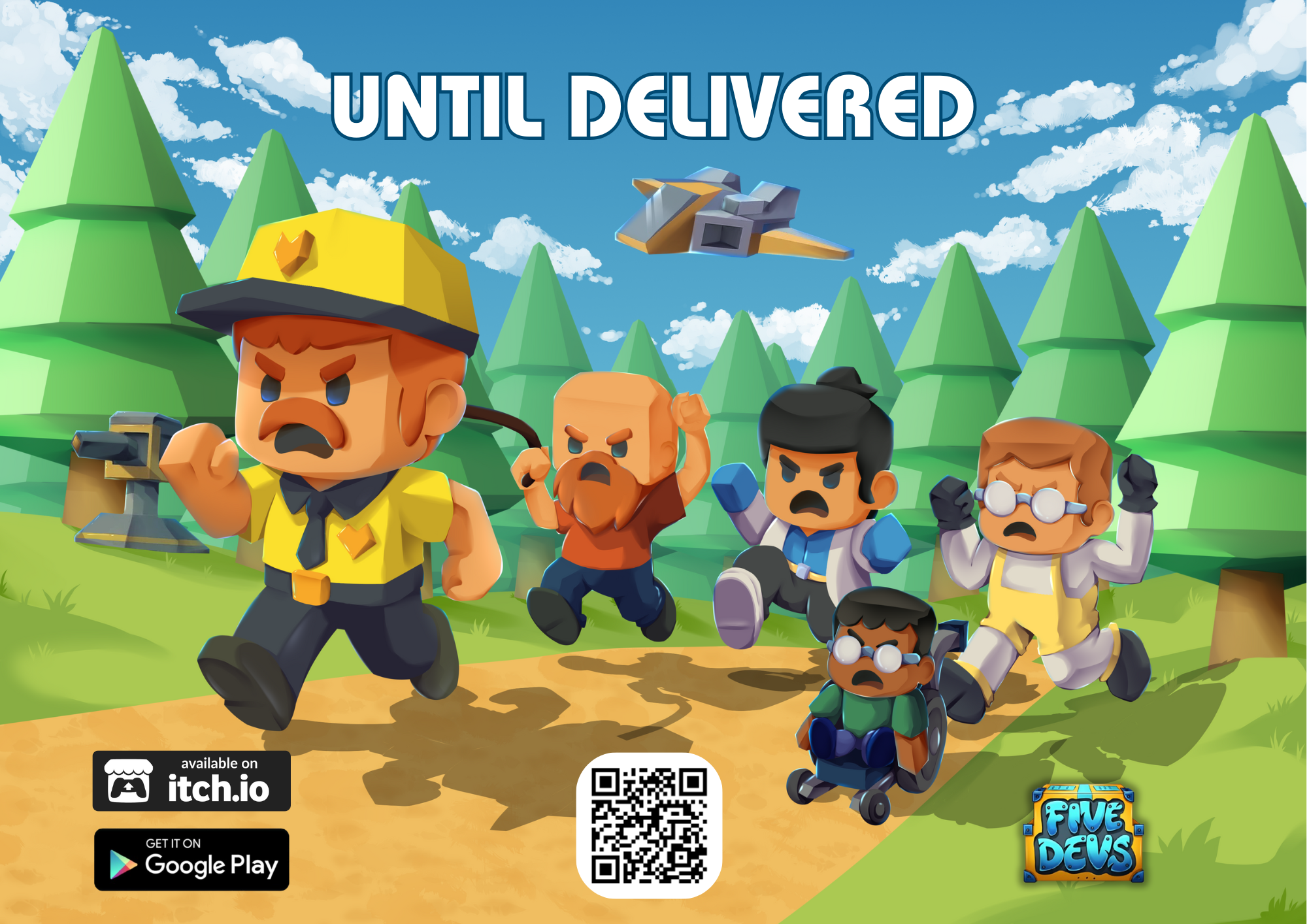 Until Delivered Game Poster